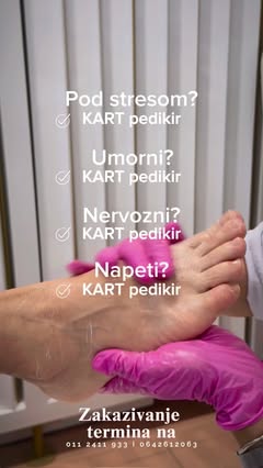 KART pedikir, masaža i nega stopala