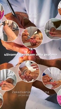 Manikir u kozmetičkom salonu Adut